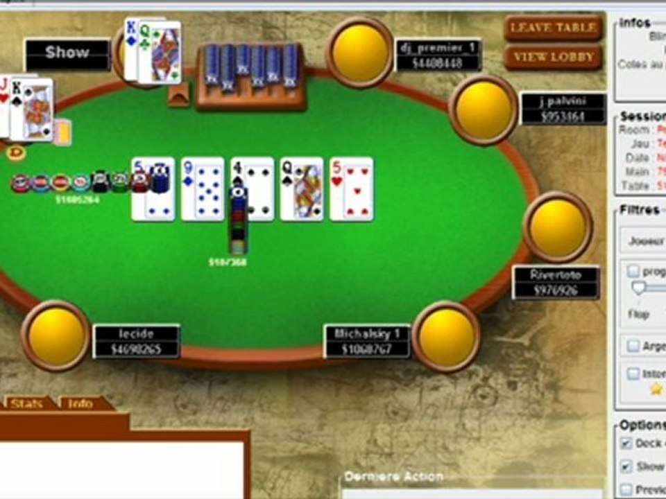 PokerStars Live - Celine & Jeremy du 8 Mars 2012 ( Partie 4)
