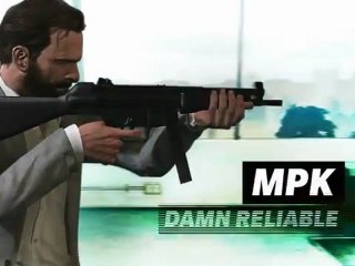 Max Payne 3 - Submachine Guns
