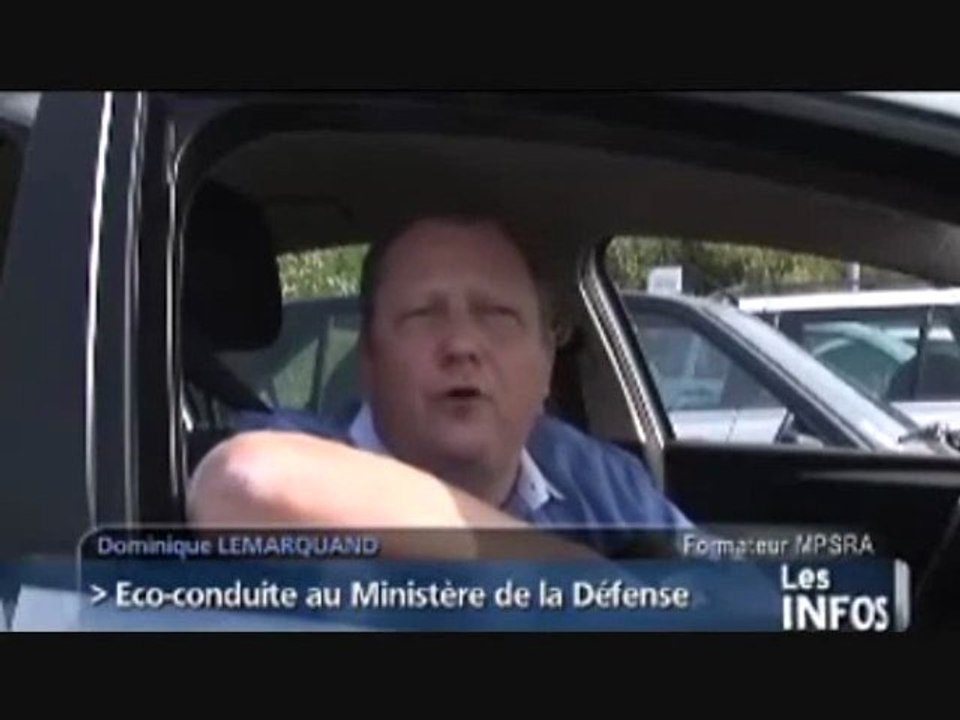 La MPSRA sur Normandie TV à Cherbourg en écoconduite