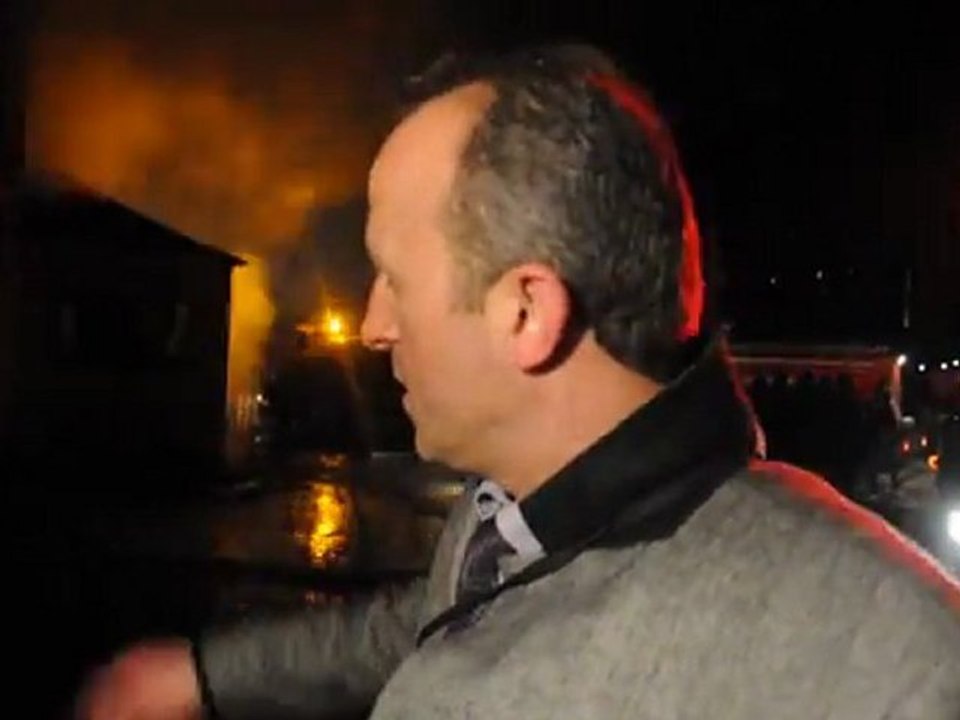 Pazarköy'de Yangın