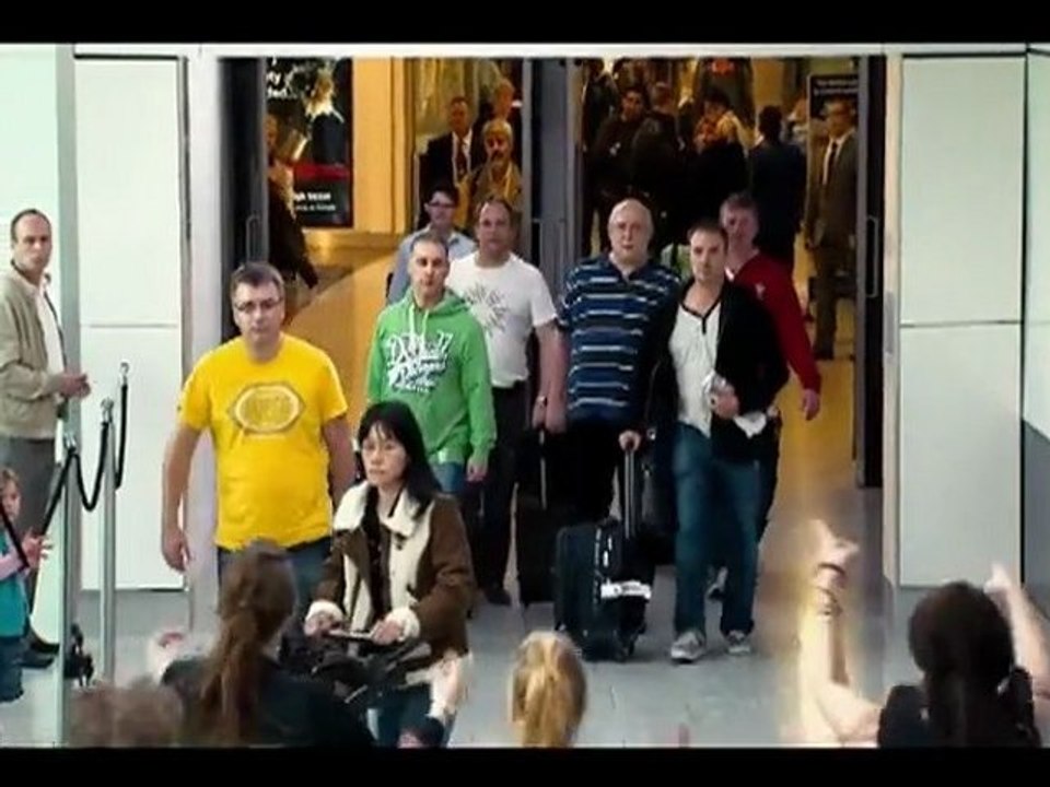 Flashmob:  Heathrow airport welcome