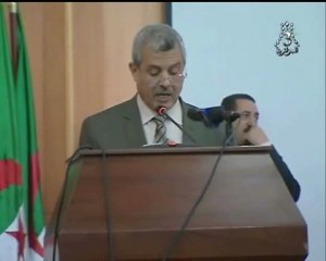 Extrait de l'allocution de M. Smaïl Mimoun,Ministre du tourisme et de l'artisanat