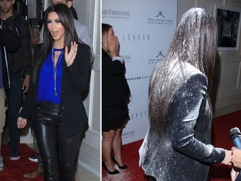 Who Gave Kim Kardashian the Flour Shower?