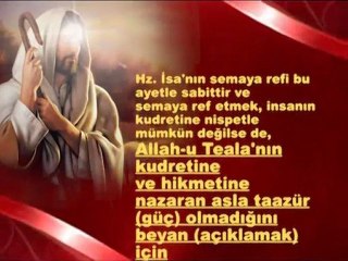 ALLAH, HZ. İSA'YI DİRİ OLARAK KATINA ALMIŞTIR