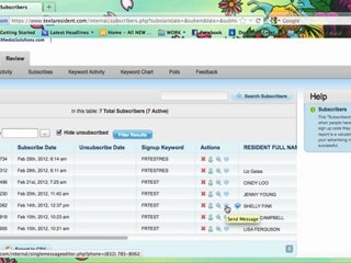 Text-A-Resident: How to Send an Individual Text Message