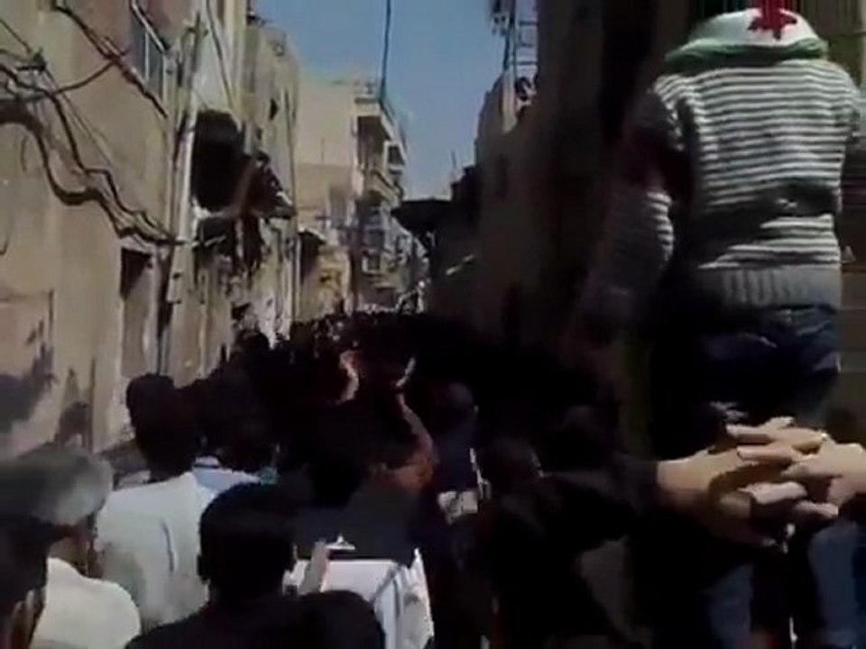 فري برس دمشق دمشق برزة البلد نحنا بدنا نعيش بعز23 3 2012 ج1