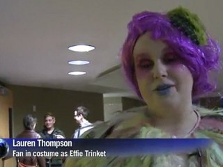 New York fans gorge on 'Hunger Games'