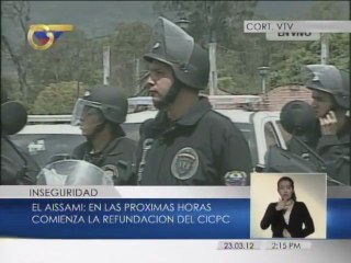 El Aissami: En las próximas horas empieza el proceso de refundación del Cicpc