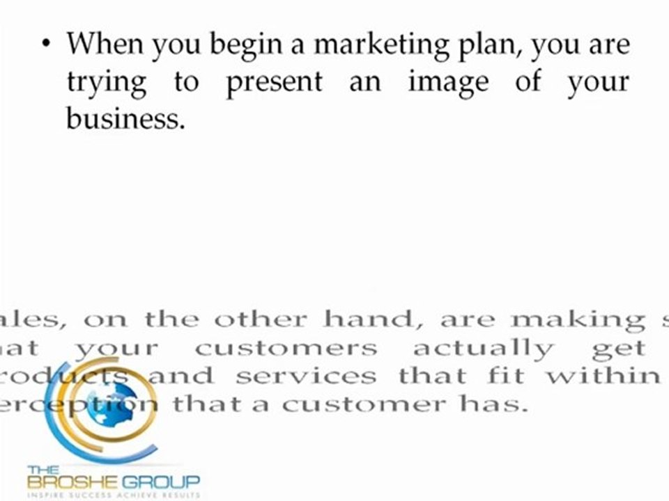 The Difference Between Marketing and Sales