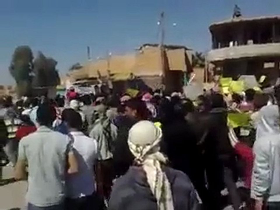 فري برس الحسكه مسائية ثوار غويران الأبطال جمعة قادمون يا دمشق  23 3 2012 ج6