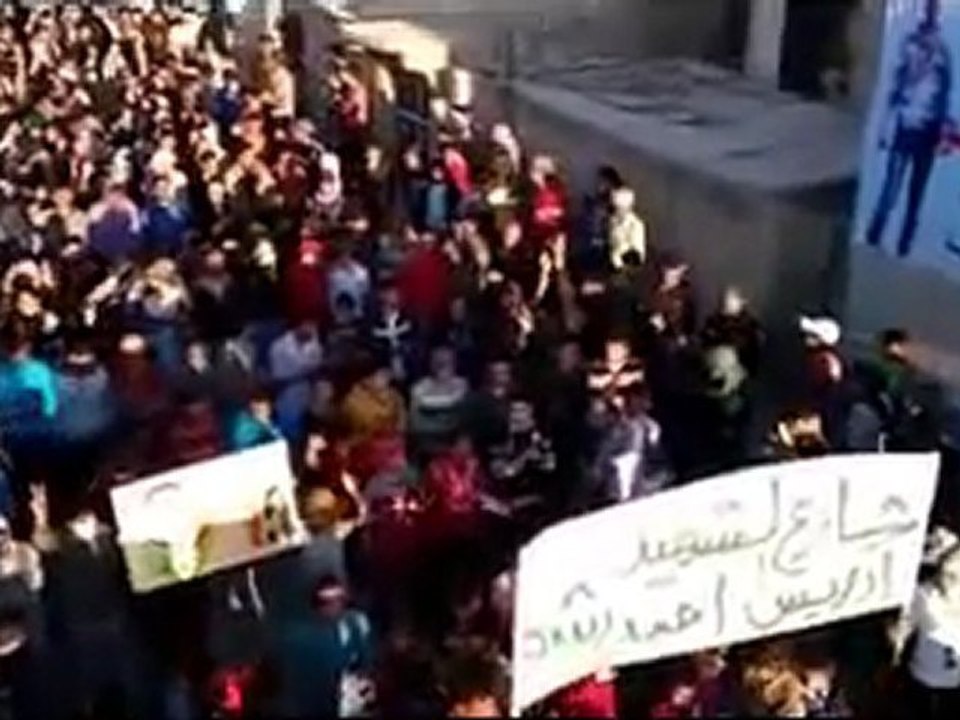 فري برس الحسكة حي المفتي جمعة قادمون يا دمشق 23 3 2012 ج2