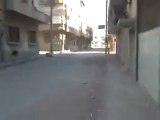 فري برس حمص حي الخالدية وضع الحي المأساوي  وقصف الحي لم يتوقف 23 3 2012 ج1