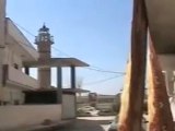 فري برس حمص القصير آثار الدمار على المنازل في القصير 23 3 2012 ج1