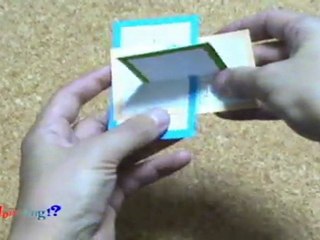 【Card Obje】　カードで作った立体オブジェ