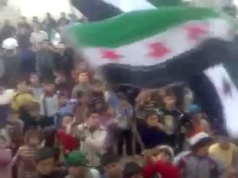 فري برس حماة المحتلة قسطون مظاهرةجمعة قادمون يا دمشق 23 3 2012