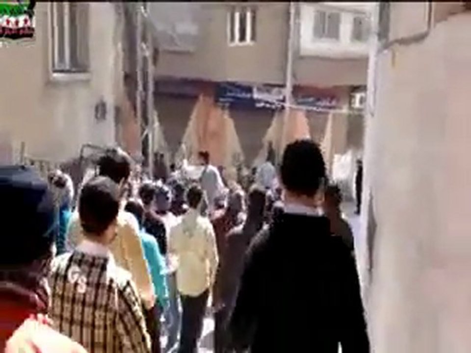 فري برس ريف دمشق ريف دمشق التل مظاهرة احرار التل 23 3 2012ج2