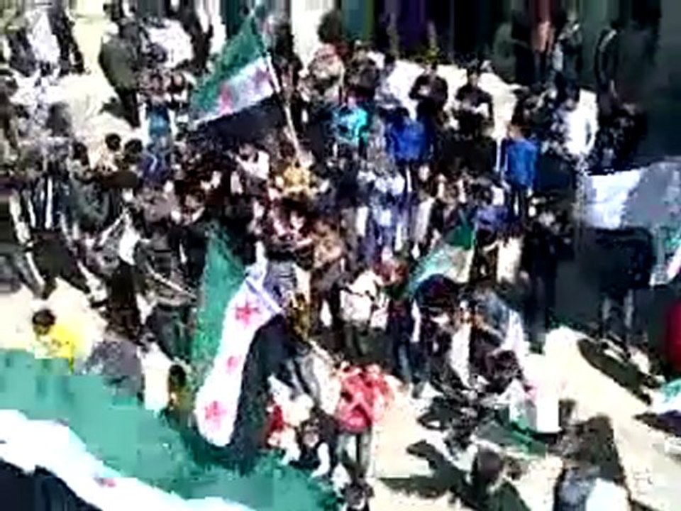 فري برس اللاذقية الحـفـة الجامع الجنوبي هي يلا منصورين بعون الله 23 3 2012 ج1