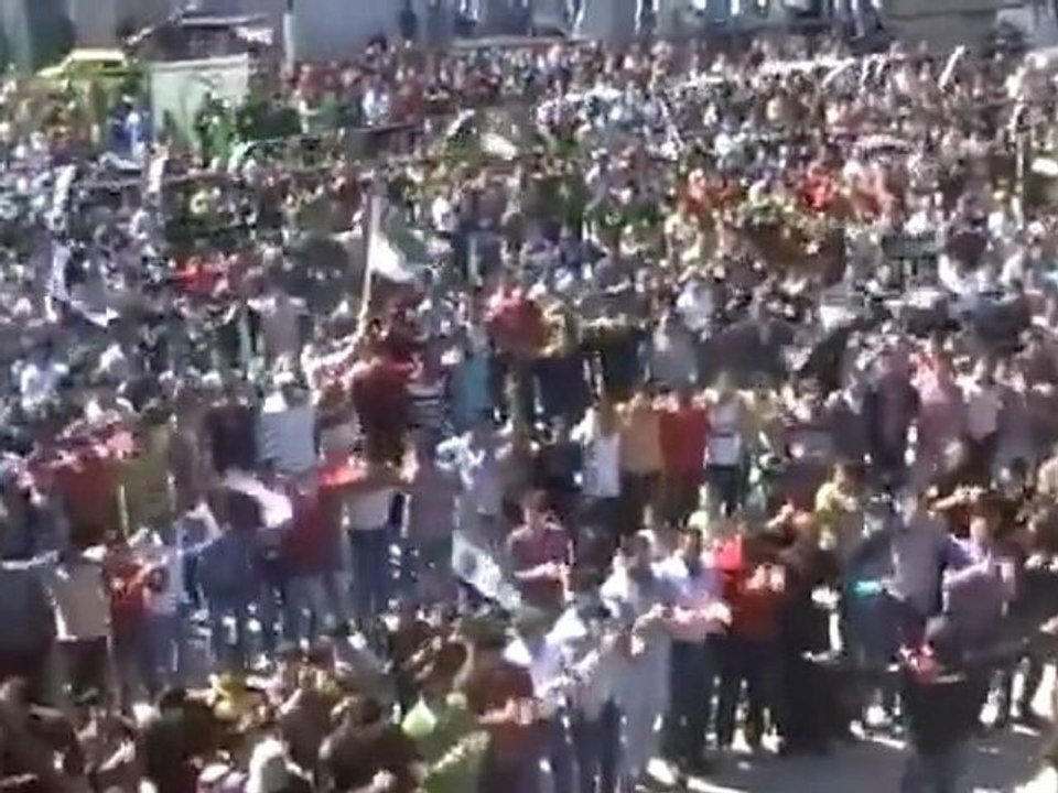 فري برس ريف حماه المحتل مورك  جمعة قادمون يا دمشق 23 3 2012