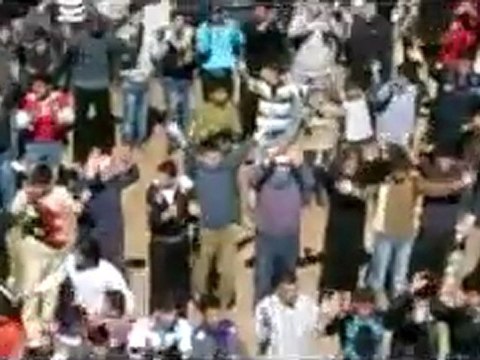 فري برس حماه المحتلة جمعة قادمون يا دمشق حي الاربعين 23 3 2012