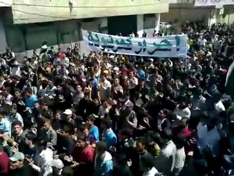 فري برس حماة المحتلة كفرنبودة جمعة قادمون يا دمشق 23 3 20123