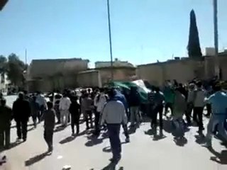 فري برس حلب جرابلس  جمعة قادمون يا دمشق 23 3 2012