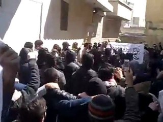 فري برس حلب الحاشدة الحلبية الأنصاري جمعة قادمون يا دمشق 23 3 2012