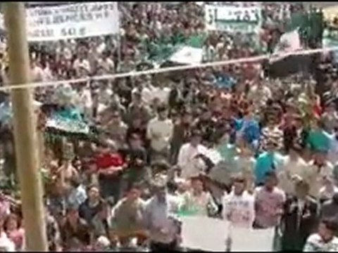 فري برس إدلب تفتناز مظاهرة حاشدة جمعة يادمشق قادمون 23 3 2012 ج2