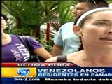 Venezolanos denunciaron ante las irregularidades RE