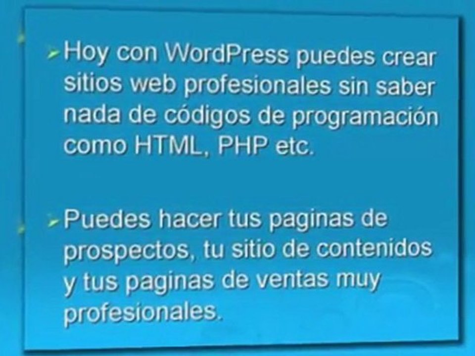 Tutorial de WordPress en español