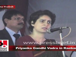 Priyanka Gandhi Vadra in Raebareli: Use the strength of vote to bring in changes