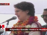 Priyanka Gandhi Vadra in Raebareli recalls development under Indira Gandhi