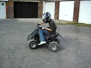 moi en démo de quad