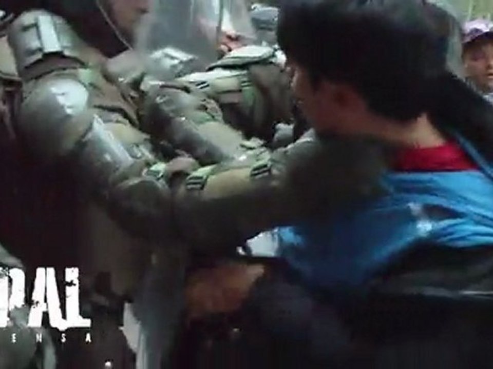 Represión policial en Chile