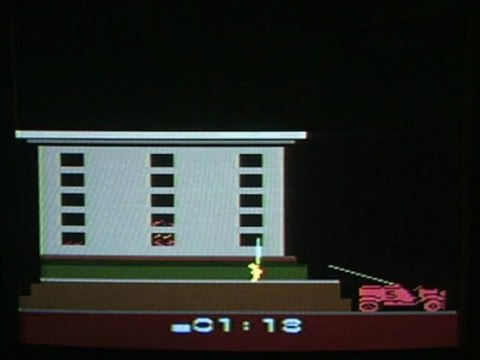 Classic Game Room - FIRE FIGHTER Atari 2600 review