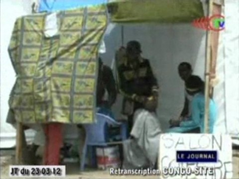 L'organisation des sinistrés dans les sites