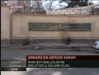 HABER BURADA-İRAN BÜYÜKELÇİLİĞİNE BOMBA