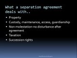 Separation Agreements in Ireland-Family Law
