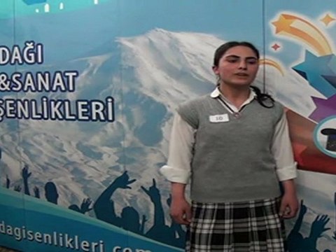 1. Asuman Yavuz- Ağrı Liseler Arası THM Ses Yarışması