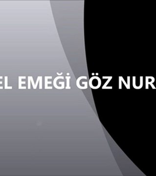 el emeği göz nuru