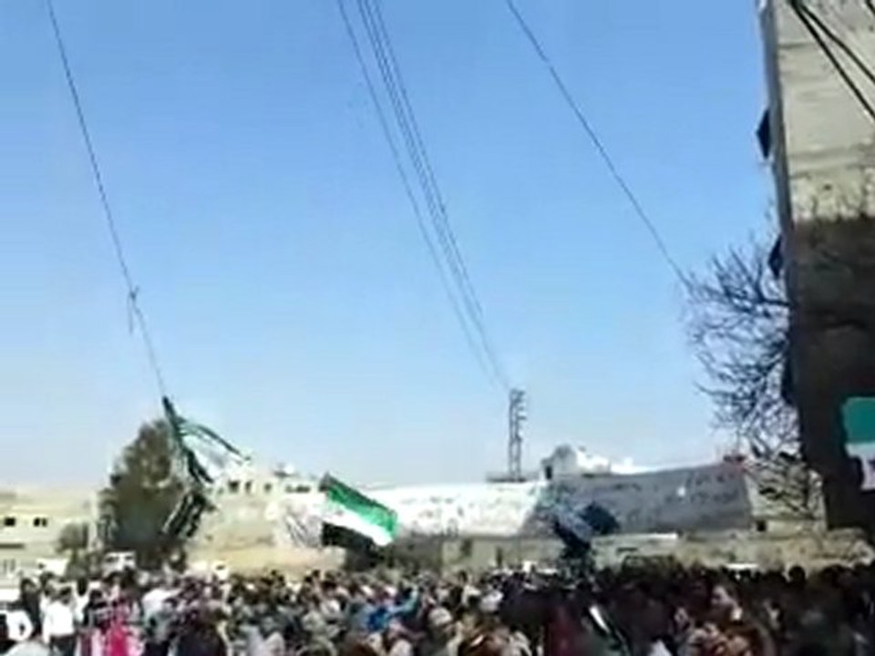 فري برس دمشق حي برزة الدمشقي جمعة قادمون يادمشق 23 3 2012 ج2