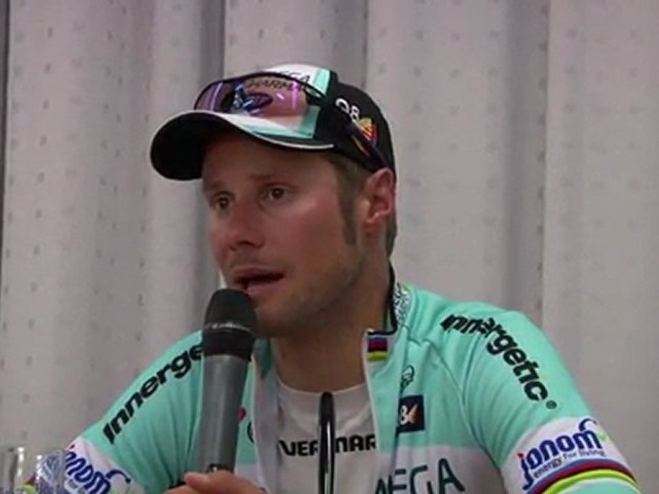 E3: Tom Boonen at press conference