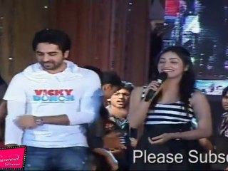 John Abraham Introduce Star Cast At Promotion Of Upcoming Movie "Vicky Donor"