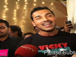 John Abraham 1st Time Produce Movie "Vicky Donor"