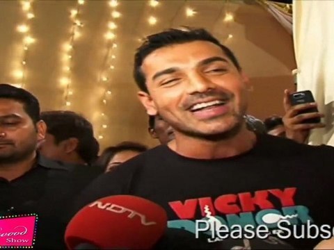 John Abraham 1st Time Produce Movie Vicky Donor