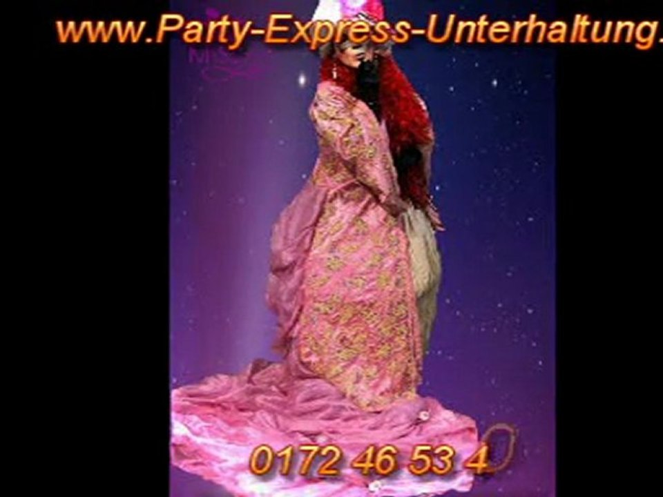 Travestiekunst Miss-Lili Die Party Queen www.Travestie-Kuenstler.de