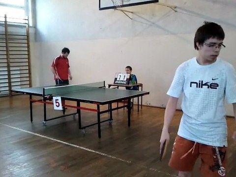 Darek Władymiruk-Wojciech Zwara 2-3 , finał mistrzostw tychów seniorów 2012