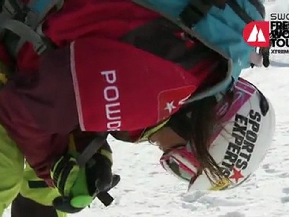 Eva Walkner - 2nd Women Ski Swatch FWT Xtreme Verbier 2012