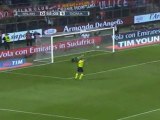[HD]  AC Milan vs Roma 1-1 Goal Panalty Zlatan Ibrahimovic ´53´ from Italy - Serie A / 2012-03-24/25