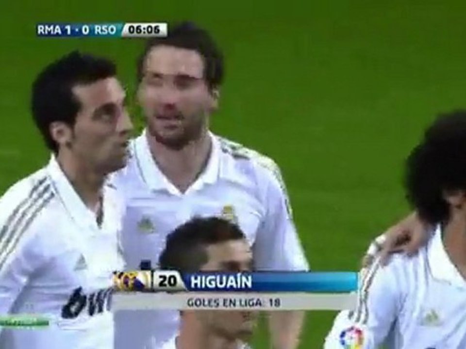 Higuain GOAL against Real Sociedad 1-0!