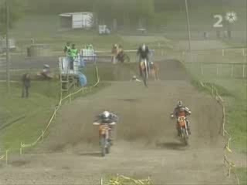 Motocross-collision